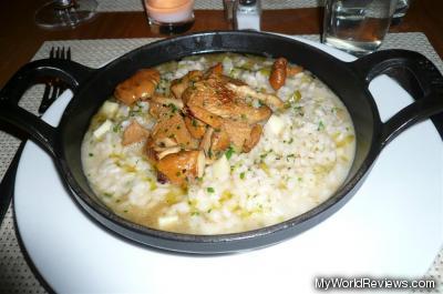 Wild Leek & Chanterelle Rissotto