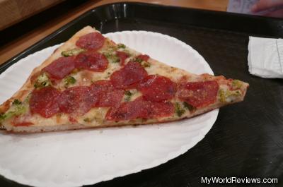 Pepperoni and Broccoli Pizza