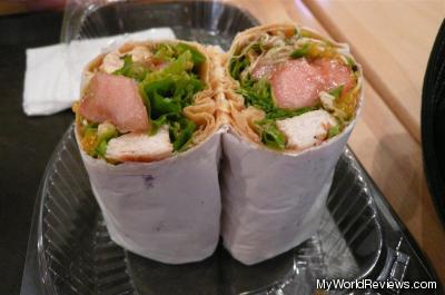 Thai Chicken Teriyaki Wrap