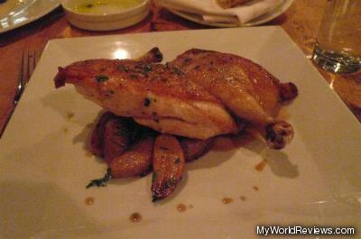 Roasted Chicken Under a Brick