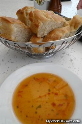 Bread and dipping oil