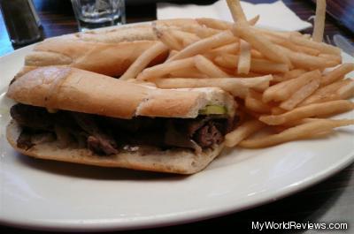 Steak sandwich or wrap