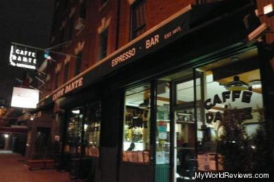 Cafe Dante in Greenwich Village