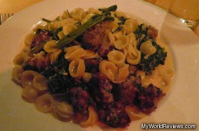 Orechiette with Broccoli Rabe & Salciccia