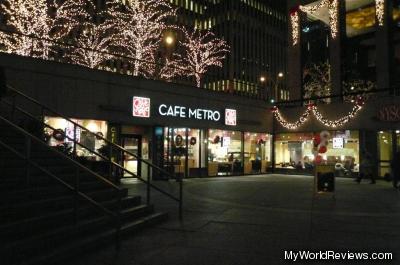 Cafe Metro at the Rockefeller Center