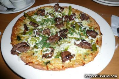 Carne Asada Pizza