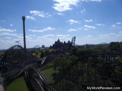 A View of the Park from the Wild Beast Coaster