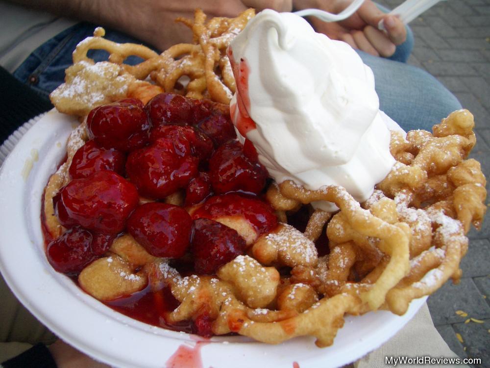 funnel cake. After all, what's a day in the park without funnel cake ...