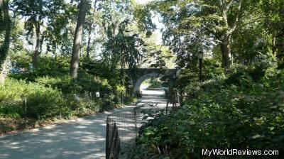 A bridge in Carl Schurz Park