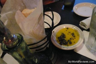 Bread and dipping oil