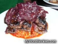 Course 2 - Skirt steak with onion mermelada