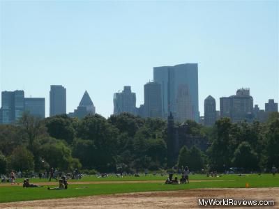 A view of the Castle from the Great Lawn