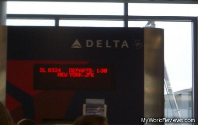 Delta Air Lines (gate in Buffalo)