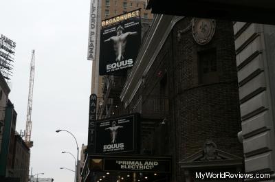 Equus at the Broadhurst Theater