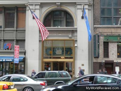 Entrance to the Lodge of the Grand Masons