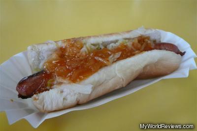 Hot Dog from Gray's Papaya