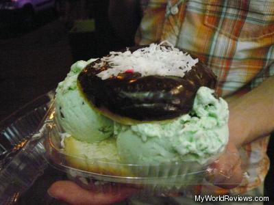 Donut Ice Cream Sandwich