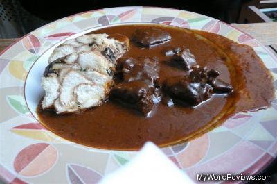 Beef Goulash with Herb Dumplings