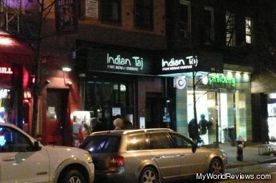 Indian Taj in Greenwich Village