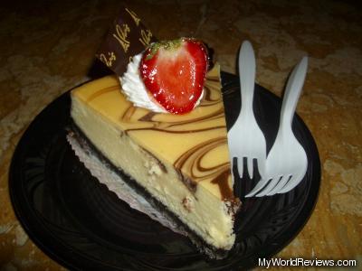 Chocolate Swirl Vanilla Cheesecake
