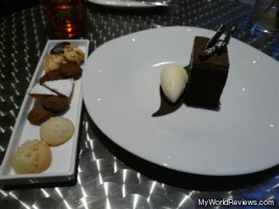 Wicked Chocolate Cake and Assorted Cookies