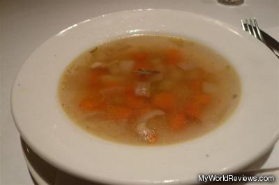 Famous figaro chicken vegetable soup