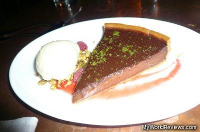 Chocolate-Pistachio Tart