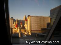 The View of the Excalibur from the Window