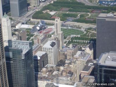 Millennium Park from the Sears Tower
