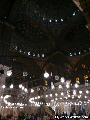 Inside the Alabaster Mosque