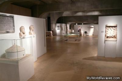 Inside the Roman History Museum