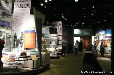 Exhibit about the history of wars in America