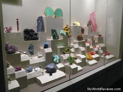 A collection of minerals and gemstones