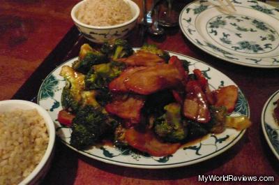 Roast Pork with Broccoli