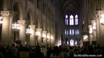 Inside Notre-Dame