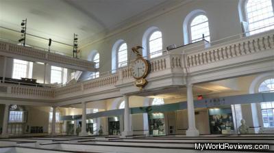 Inside Old South Meeting Hall