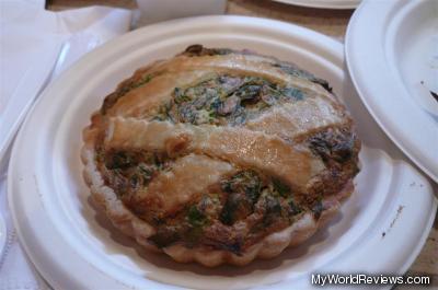 Spinach and Mushroom Tart