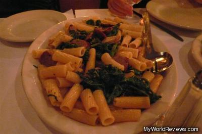 Rigatoni With Sausage and Broccoli Rabe