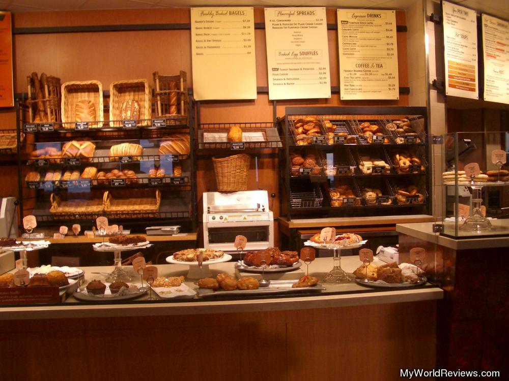 panera bread dining room