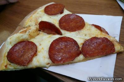 Slice of Salami Pizza