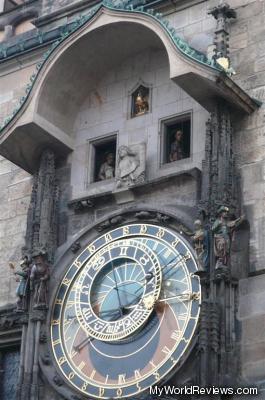 The astronomical clock on the hour