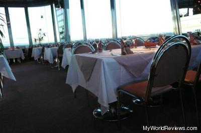 Inside the restaurant