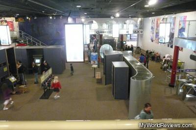 Inside the R.H. Fleet Science Center