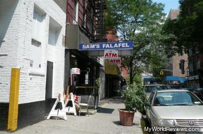 Sam's Falafel in Greenwich Village