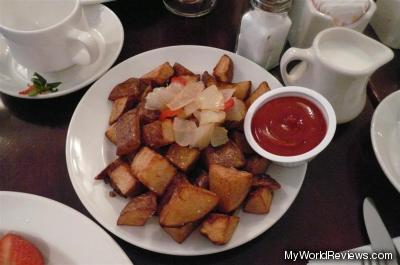 Three-Pepper Home Fried Potatoes