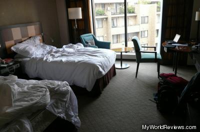 A room at the Miyako Sheraton Hotel