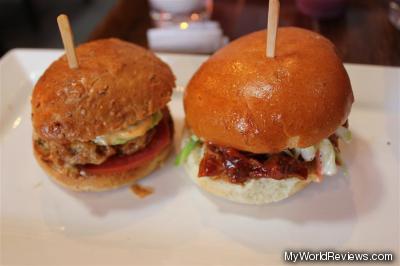 BBQ Pork & Chicken Sliders