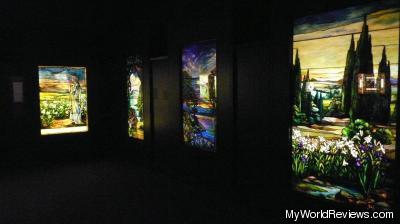 One of the smaller rooms in the exhibit