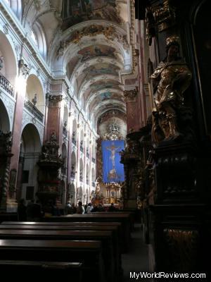 Inside the St. James Church