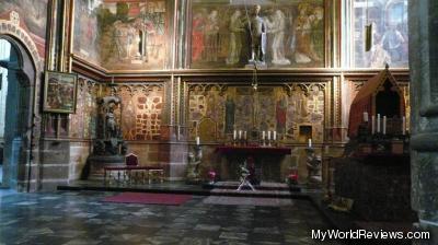 St. Wenceslas Chapel, inside the cathedral